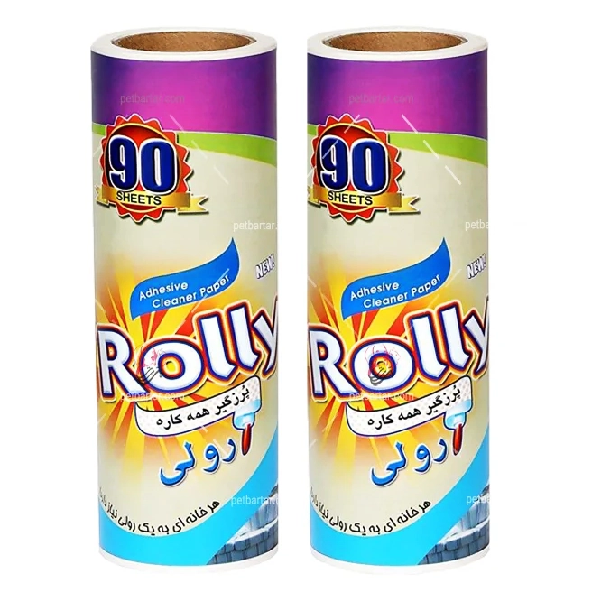یدک پرزگیر لباس رولی سایز بزرگ (۲ رول، ۹۰ برگ)