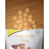 قرص مولتی ویتامین گربه جیم کت مدل Multi-Vitamin Tabs طعم شیر وزن 40 گرم