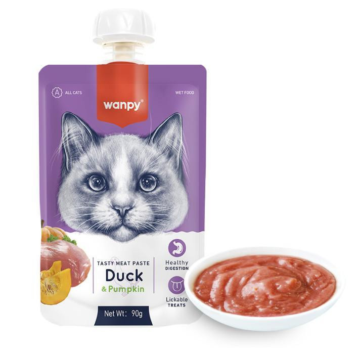پودینگ گربه ونپی مدل Duck وزن 90 گرم