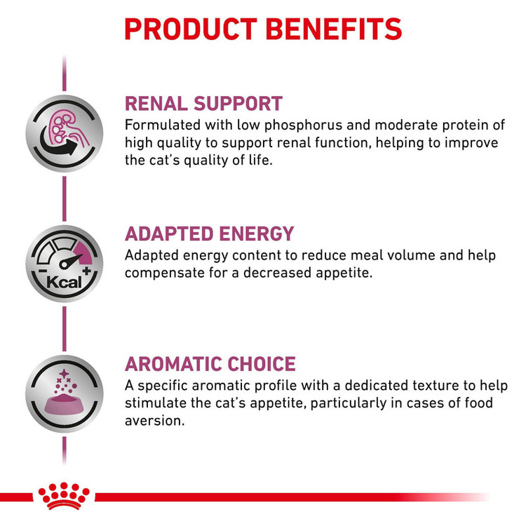غذای خشک گربه رویال کنین مدل Renal مناسب مشکلات کلیوی وزن 2 کیلوگرم