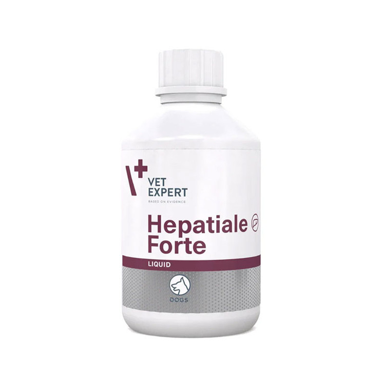 محلول درمانی سگ بالغ وت اکسپرت مدل Hepatiale Forte Liquid درمان کبد حجم 250 میلی لیتر