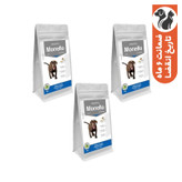 غذای خشک سگ بالغ مونلو مدل Puppy For All Breeds با طعم مرغ، گوشت و برنج بسته 3 عددی
