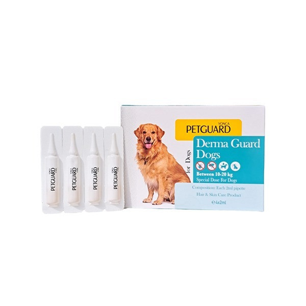 قطره ضد کک و کنه سگ پتگارد مدل Derma Guard وزن 100 گرم