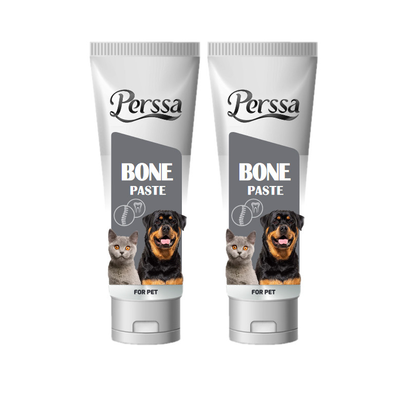 خمیر تقویت استخوان سگ و گربه پرسا مدل Bone وزن 100 گرم بسته 2 عددی