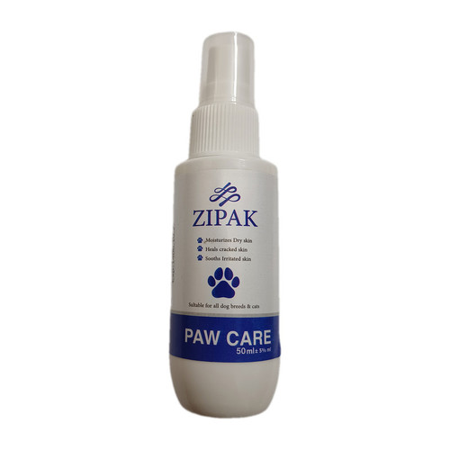 اسپری نرمکننده و ترمیمکننده کف پنجه سگ و گربه زیپک مدل Paw Care حجم 50 میلیلیتر